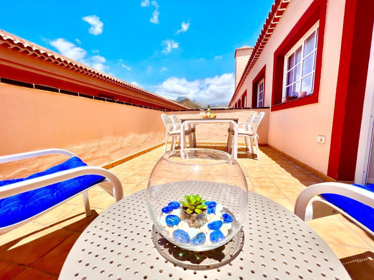!!! Relaxing View, The Heights Apartment With Terrace And Heated Pools, Los Cristianos Los Cristianos  Exterior foto