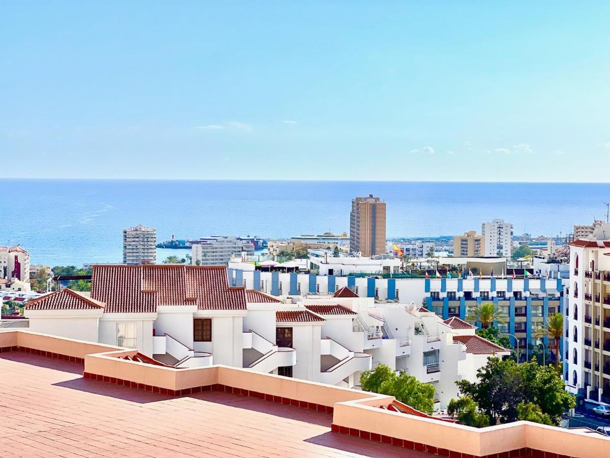 !!! Relaxing View, The Heights Apartment With Terrace And Heated Pools, Los Cristianos Los Cristianos  Exterior foto
